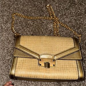 MK Quilted Crossbody Purse